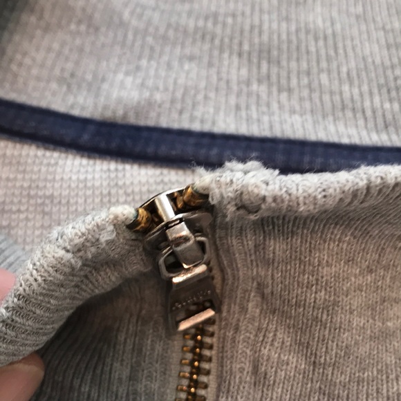 Banana Republic Full Zip Sweater Front Pockets - S - Picture 9 of 10